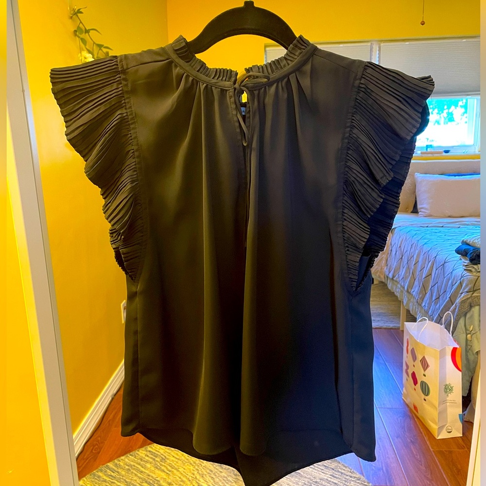 Abercrombie Black Blouse Size XS